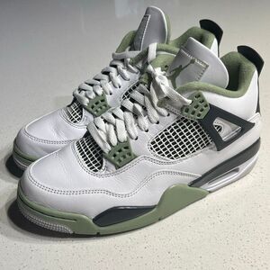 Air Jordan IV 4 Retro Mid Seafoam Womens 9 Men 7.5 EUR 40.5